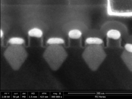 半導體芯片剖面分析 半導體芯片剖面分析